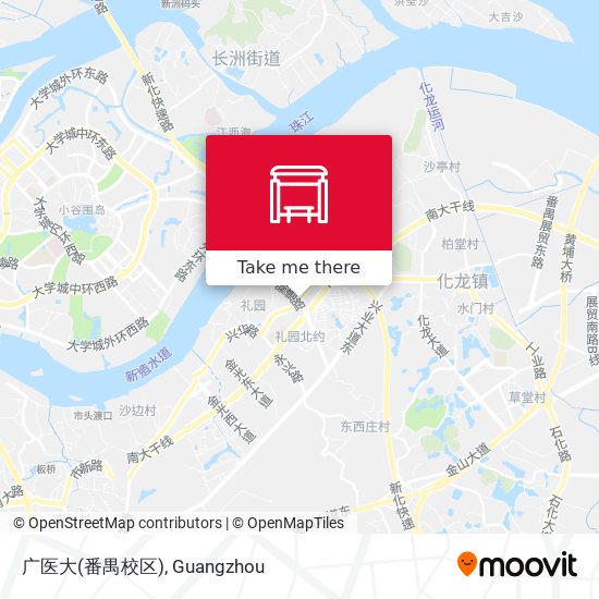 广医大(番禺校区) map