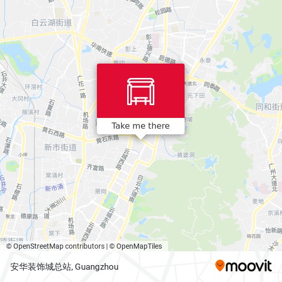 安华装饰城总站 map