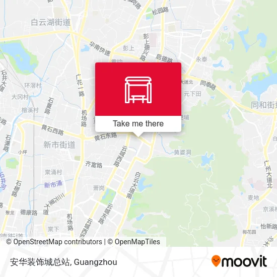 安华装饰城总站 map