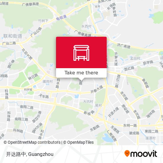 开达路中 map