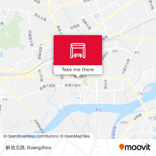 解放北路 map
