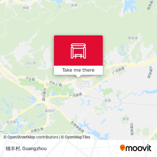 穗丰村 map