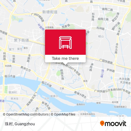珠村 map