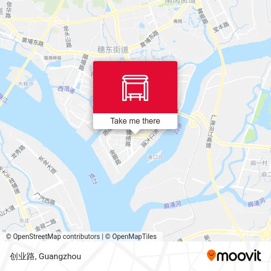 创业路 map