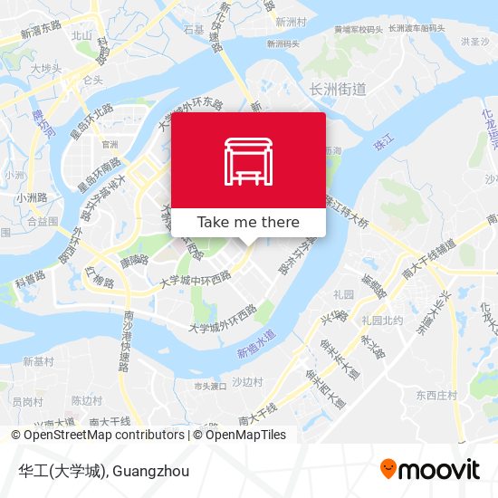 华工(大学城) map