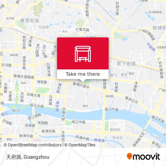 天府路 map