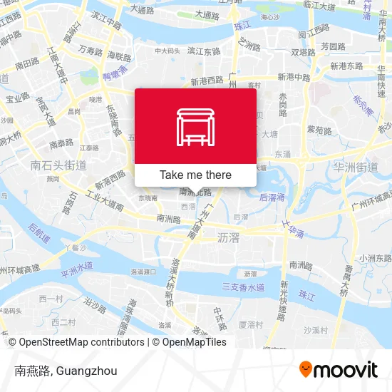 南燕路 map