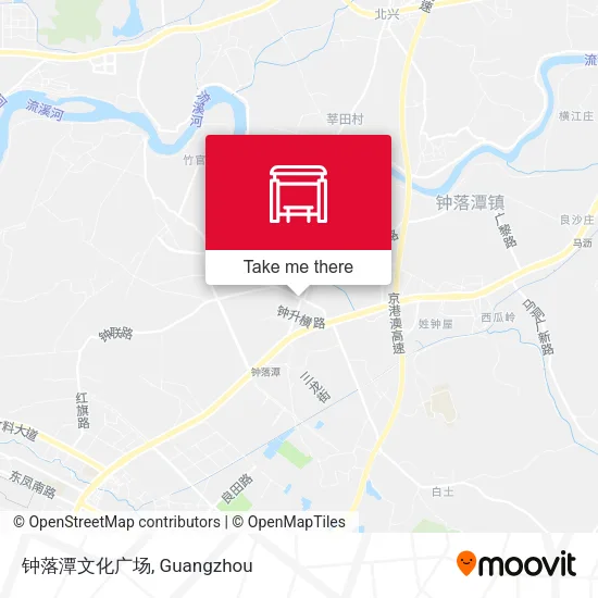 钟落潭文化广场 map