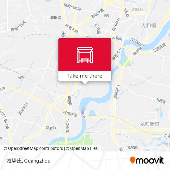 城壕庄 map