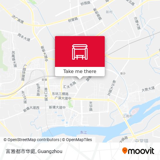 富雅都市华庭 map