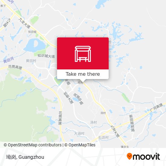 坳岗 map