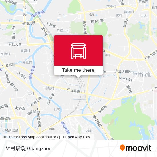 钟村屠场 map