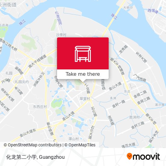化龙第二小学 map