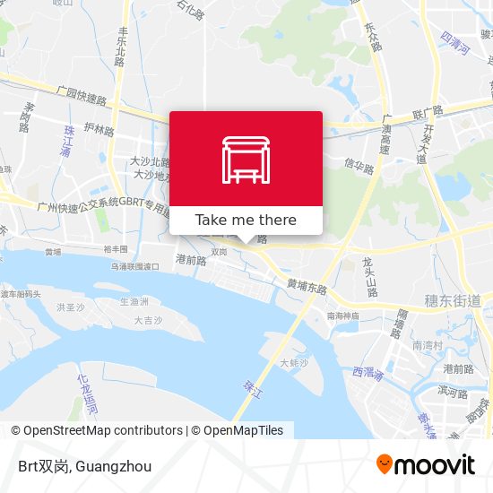 Brt双岗 map