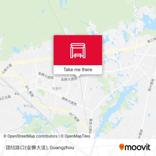 团结路口(金狮大道) map