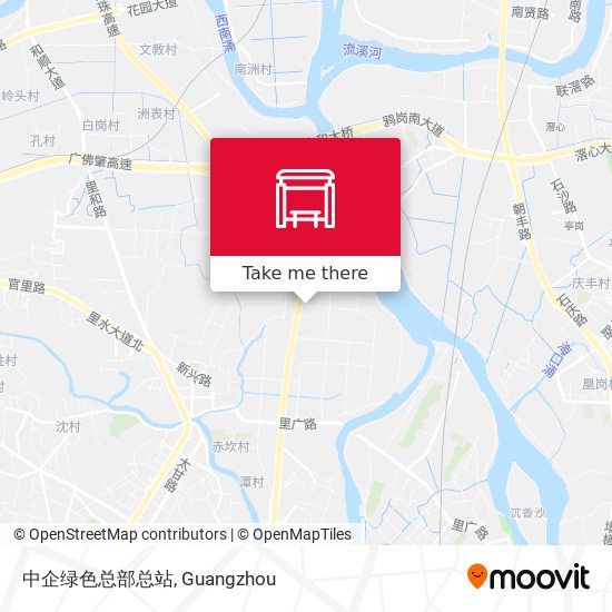中企绿色总部总站 map