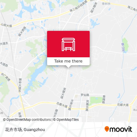 花卉市场 map