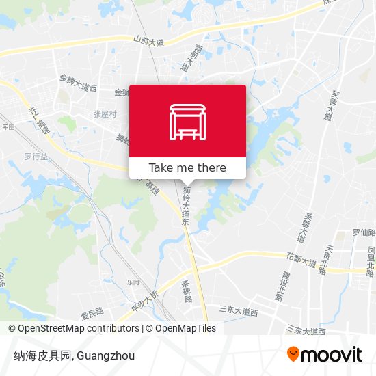 纳海皮具园 map