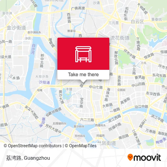 荔湾路 map