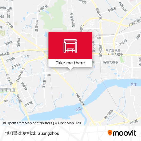 悦顺装饰材料城 map