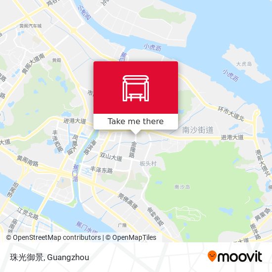 珠光御景 map