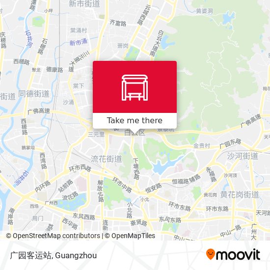 广园客运站 map