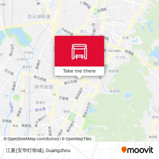 江夏(安华灯饰城) map
