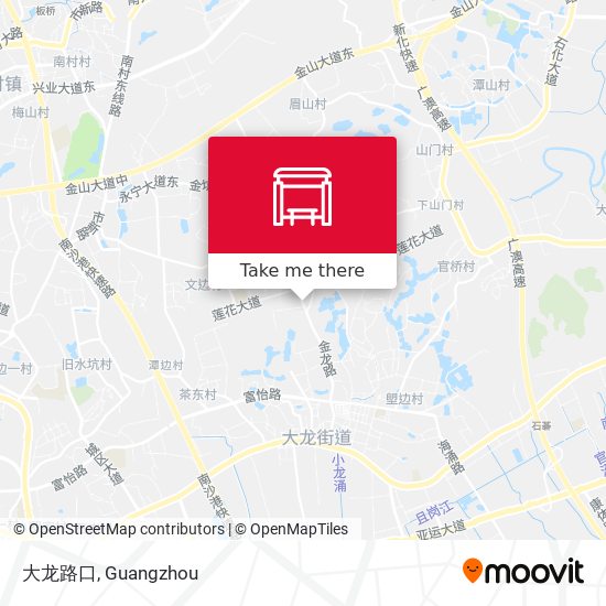 大龙路口 map