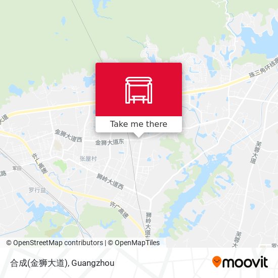 合成(金狮大道) map