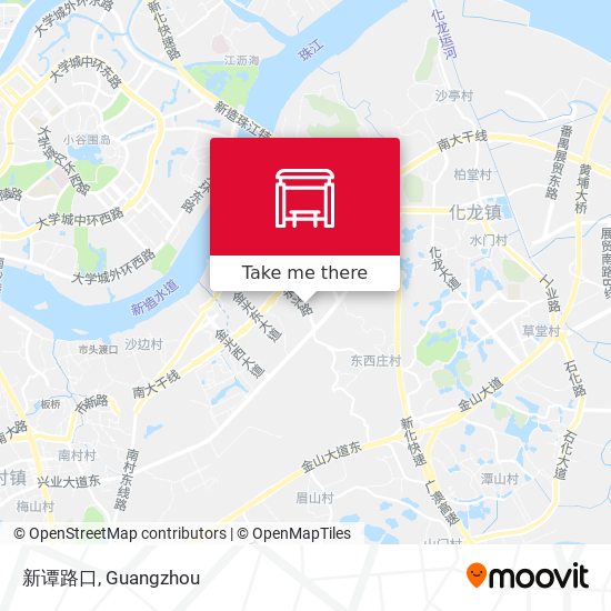 新谭路口 map