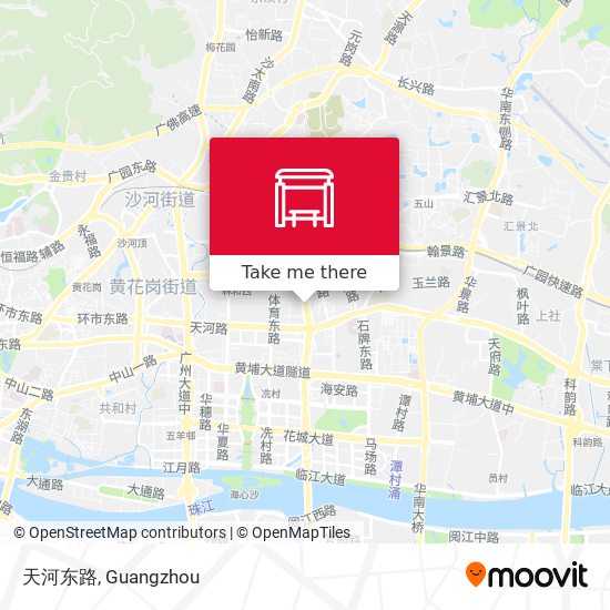 天河东路 map