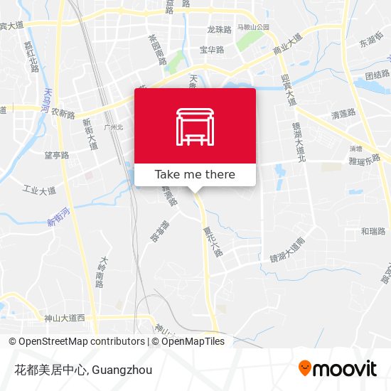 花都美居中心 map