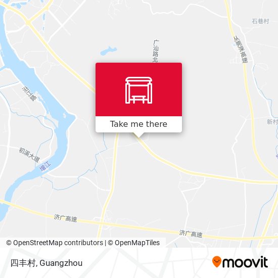 四丰村 map