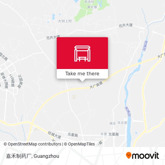 嘉禾制药厂 map