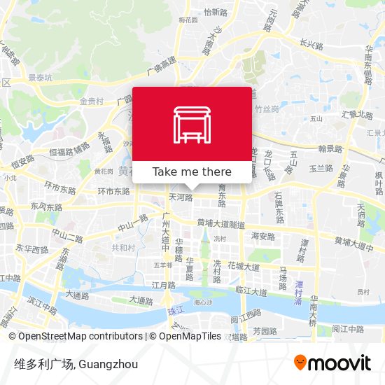 维多利广场 map