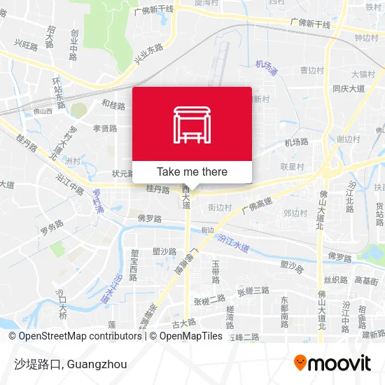 沙堤路口 map
