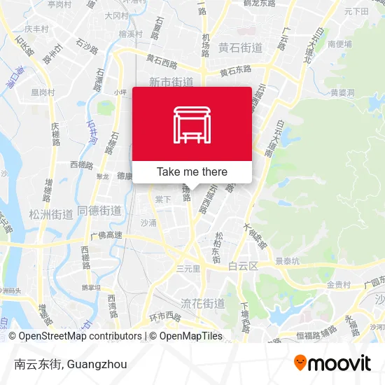 南云东街 map
