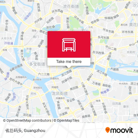 省总码头 map