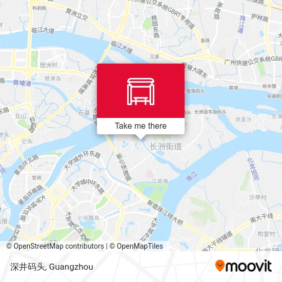 深井码头 map