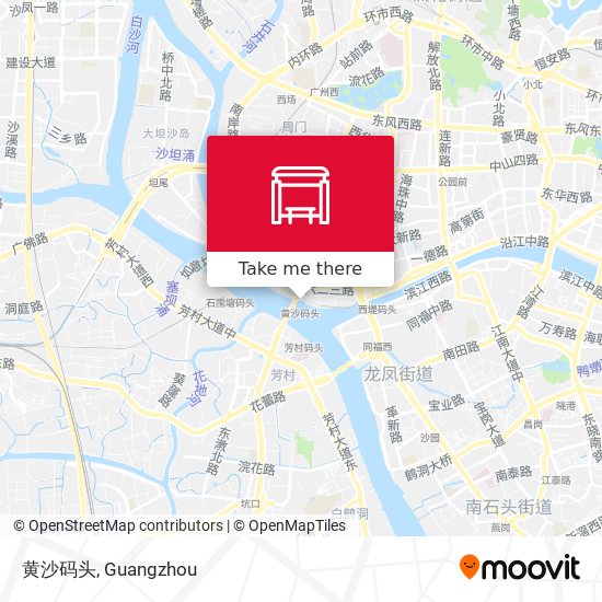 黄沙码头 map
