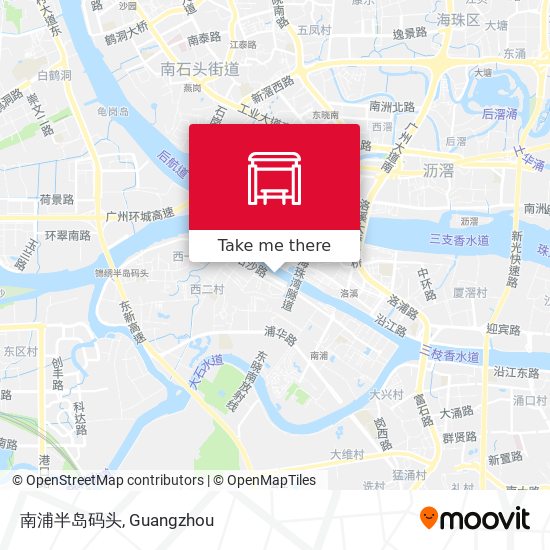 南浦半岛码头 map