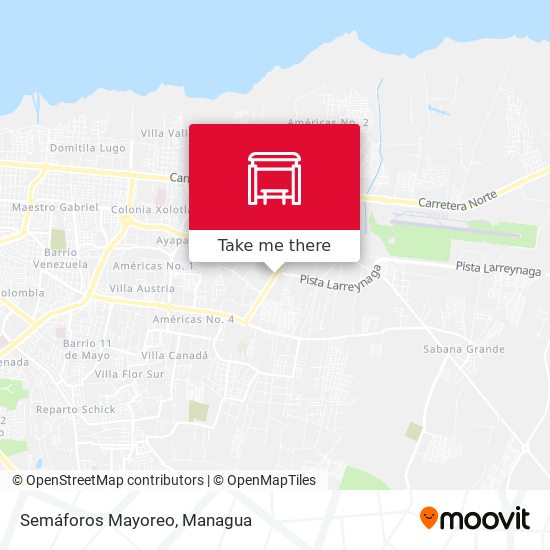 Semáforos Mayoreo map