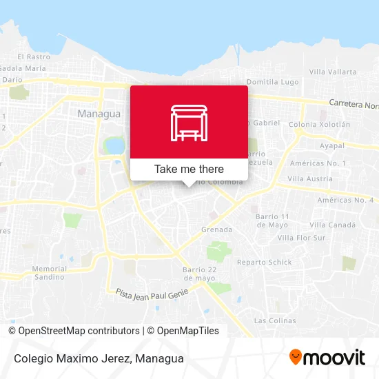 Mapa de Colegio Maximo Jerez