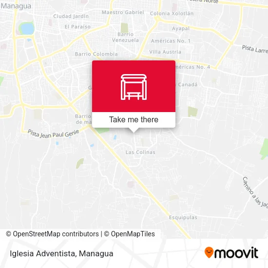 Mapa de Iglesia Adventista