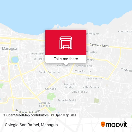 Mapa de Colegio San Rafael