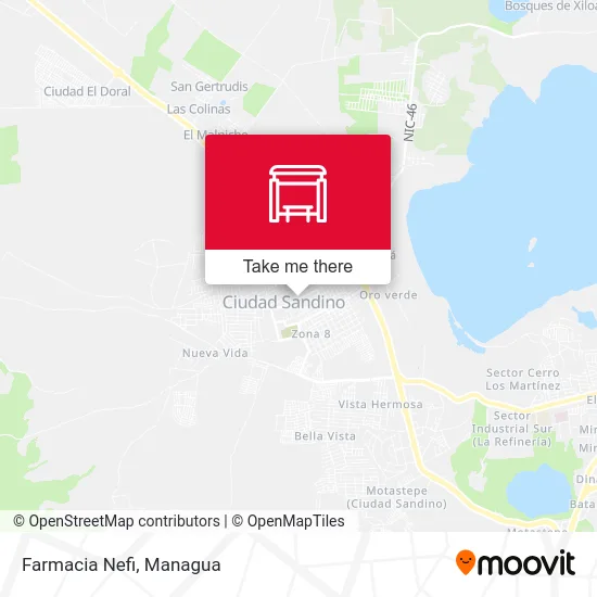 Farmacia Nefi map