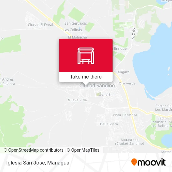 Mapa de Iglesia San Jose