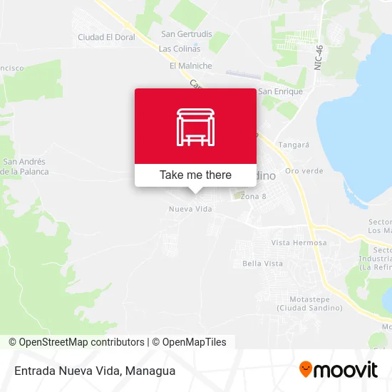 Mapa de Entrada Nueva Vida