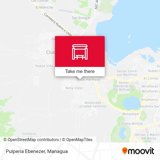 Pulperia Ebenezer map