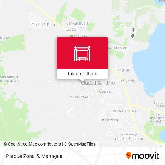Mapa de Parque Zona 5